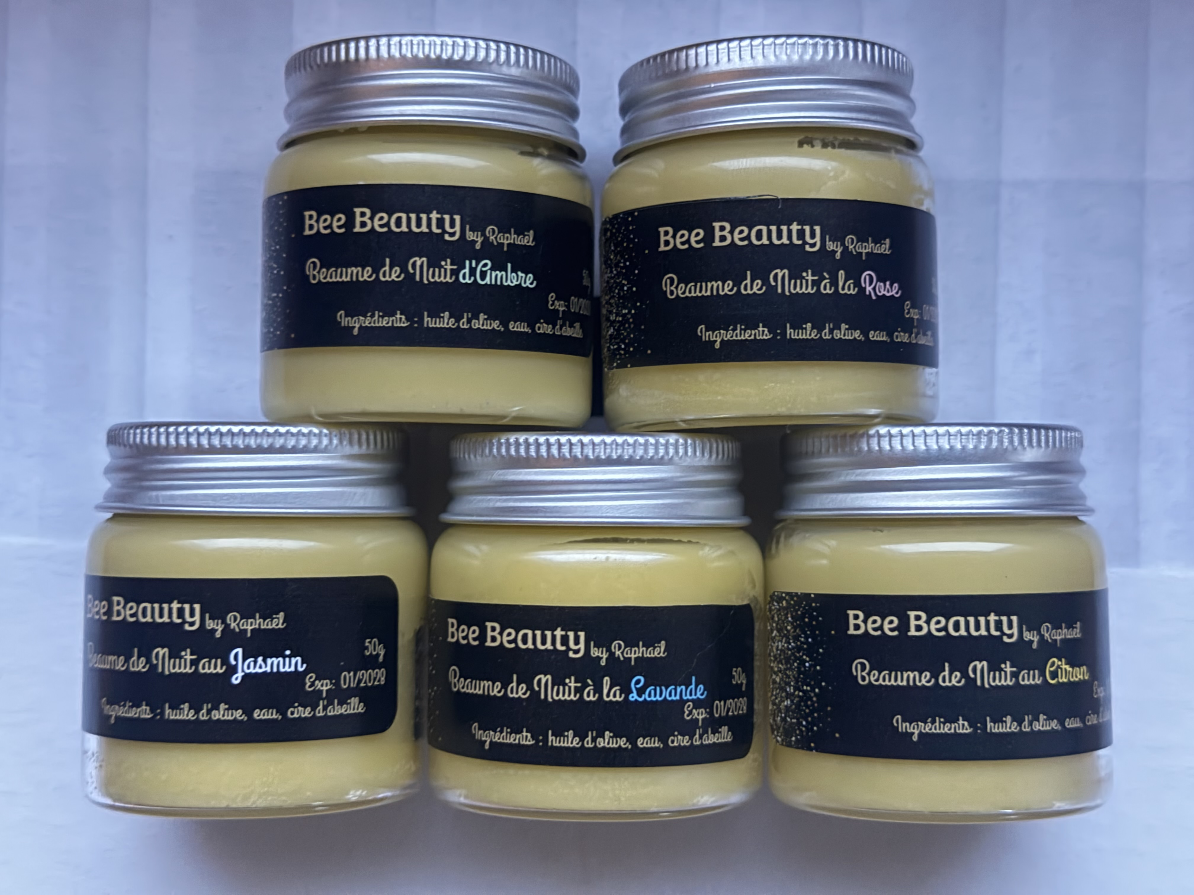 Baume de Nuit à la cire d'abeille (50g)