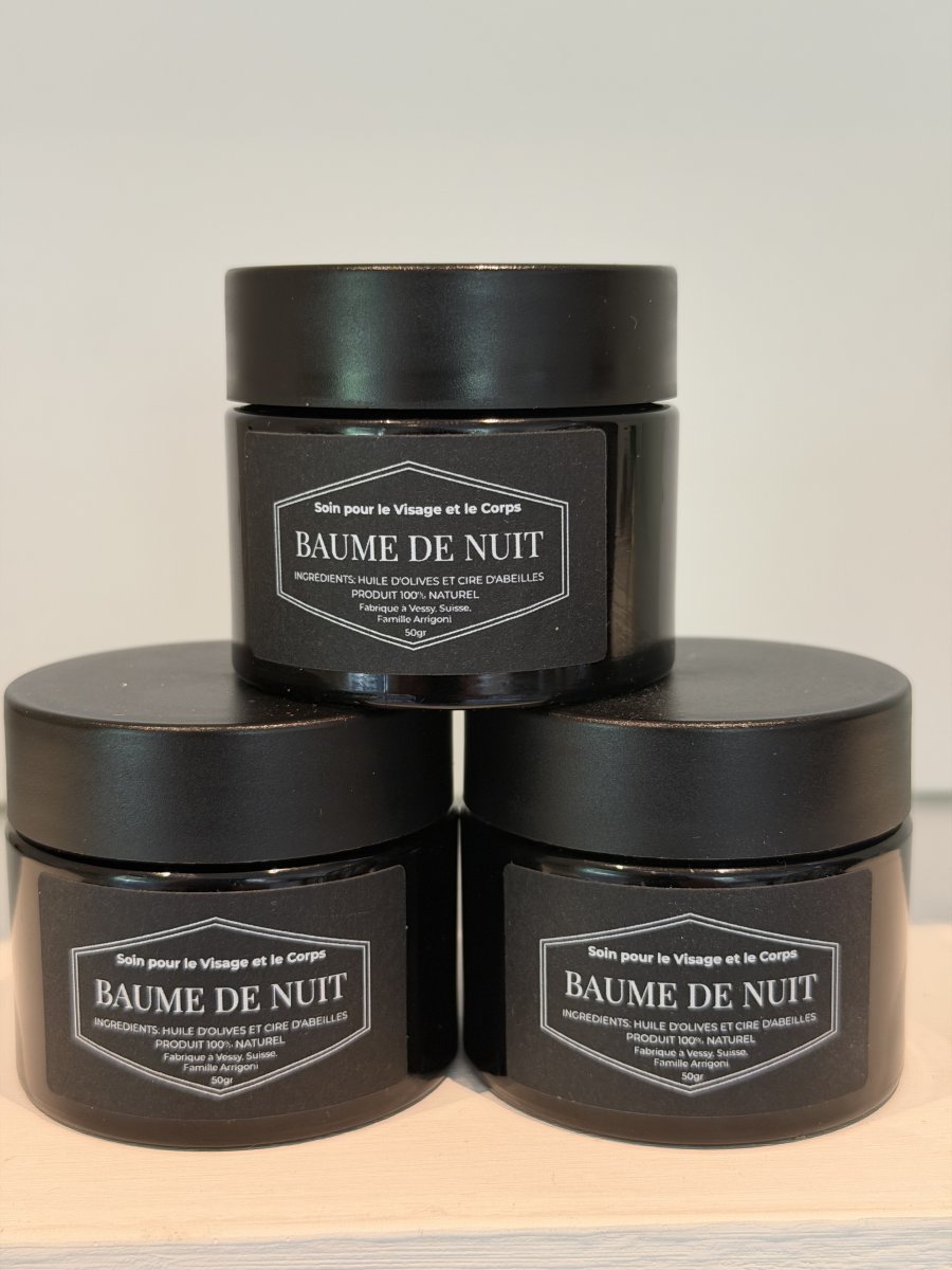 Baume de Nuit à la cire d'abeille (50g)